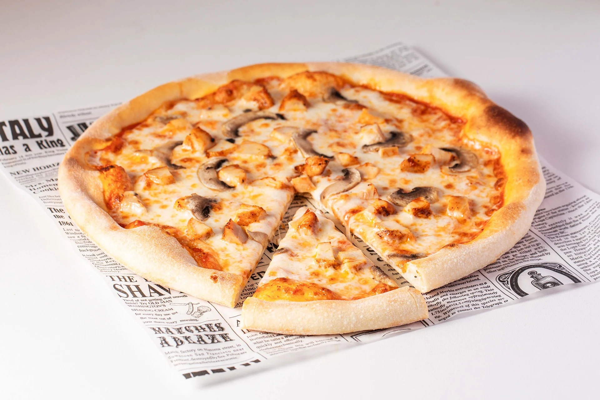 Mushroom Pizza